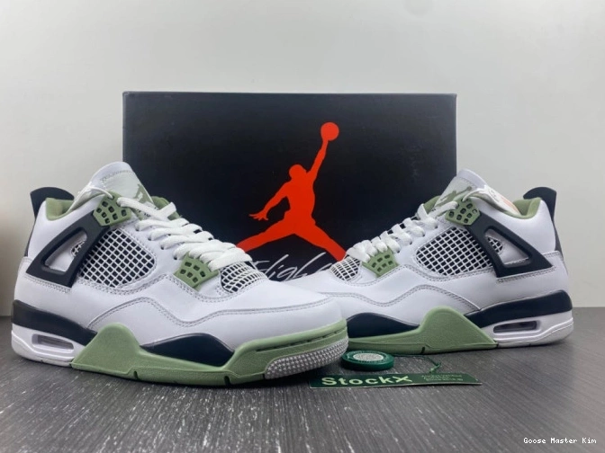 WMNS Seafoam AQ9129-103 Air 4 Jordan 0725